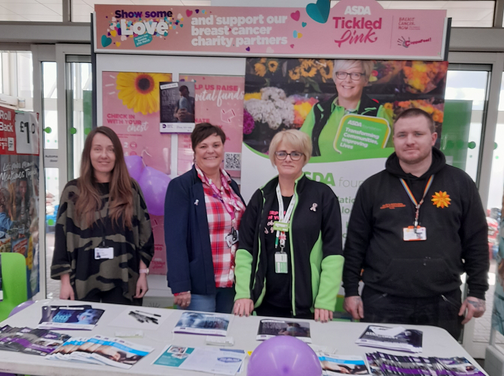 Asda Doncaster hosted domestic abuse services and Balby and Hexthorpe Community Engagement 